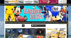 Desktop Screenshot of espacekids.com